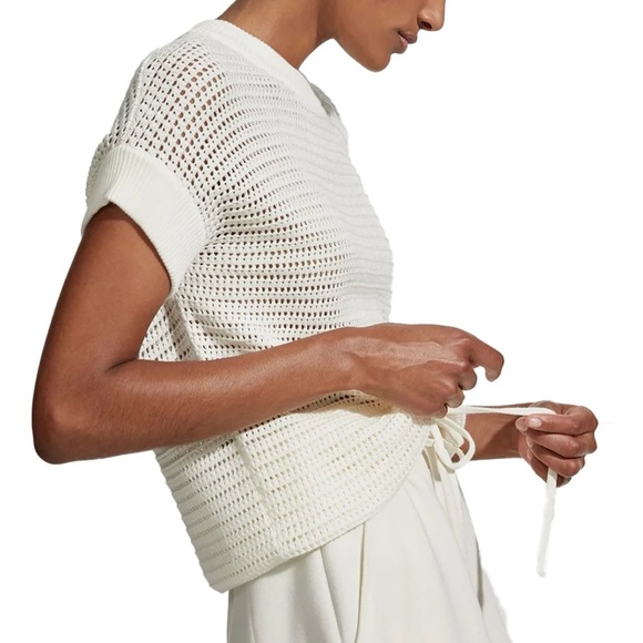 VARLEY Pullover White Sweater Small - Picture 2 of 8